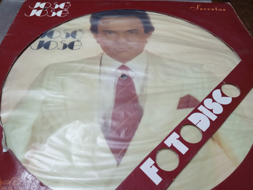 Lp Foto Disco José José Secretos (Usado)