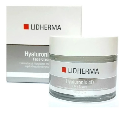 Hyaluronic 4d - Crema Facial - Ácido Hialuronico - Lidherma