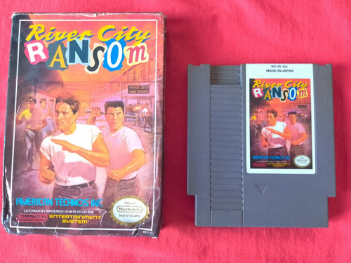 River City Ransom Nintendo Nes Originales Caja Y Cartucho