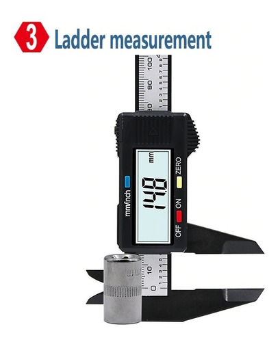 Calibre Digital De Medición Crossmaster Fibra De Carbono