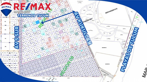 En Venta Lote De 2500 M2 En Region 15 Con La Mas Alta Densidad Permitida En Tulum