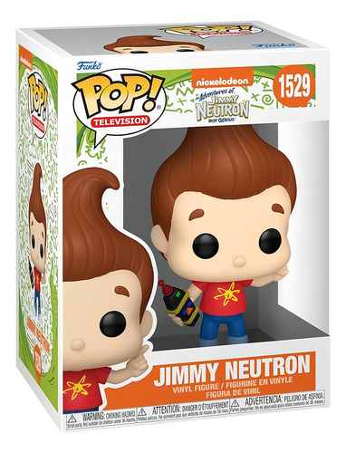 Funko Pop Jimmy Neutron 1529 Las Aventuras De Jimmy Neutrón