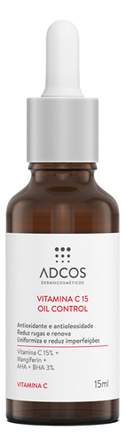 Sérum Antioxidante Oleoso 15ml Adcos - Rosto Oleosa