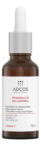 Vitamina C 15 Oil Control 15ml Adcos
