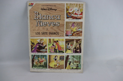 R438 Blanca Nieves Y Los Siete Enanos Estampas Ed Novaro