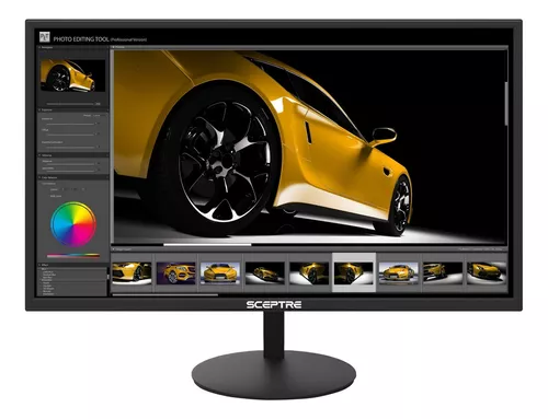 Sceptre Monitor LED curvo para juegos 21:9 de 30 pulgadas, 2560 x 1080p,  ultraancho, ultra delgado, HDMI, DisplayPort hasta 85Hz, MPRT, 1 ms,  FPS-RTS