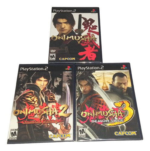 Onimusha 1 , 2 , 3 Colección Sellados! Americanos Ver Fotos 