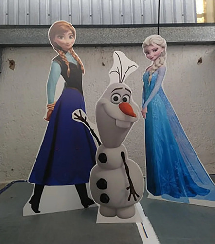 Figuras Decorativas Fiesta Frozen