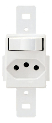 Módulo 1 Interruptor + Tomada 20a 250v 2p+t Sem Placa