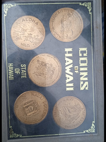 Coin Monedas Hawaii 