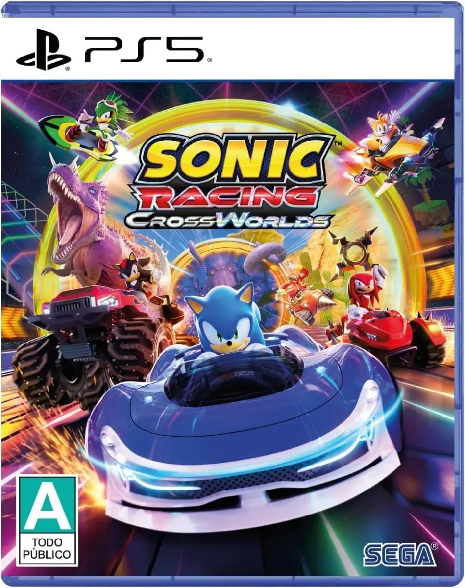 Sony Sonic Racing Crossworlds Launch Edition Ps5 Físico