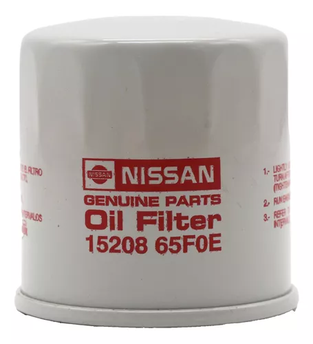 Filtro de aceite original para Nissan (15208-65F0E)