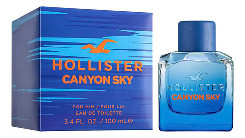 Perfume Hollister Canyon Sky 100 Ml Caballero. Original