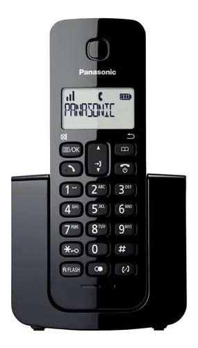 Panasonic Teléfono Fijo Inalámbrico KX-TG6521GB Negro