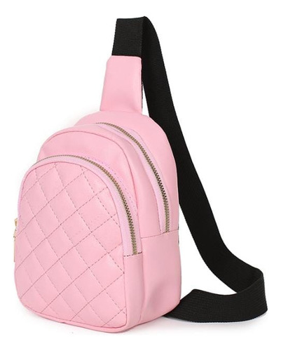 Mini Riñonera Importada Cuero Pu Morral Para Mujer Cruzada 