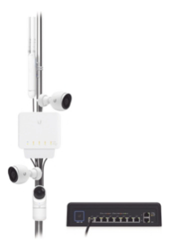 Switch Unifi Flex De 5 Puertos Para Semi-exterior Ip55 (1 X