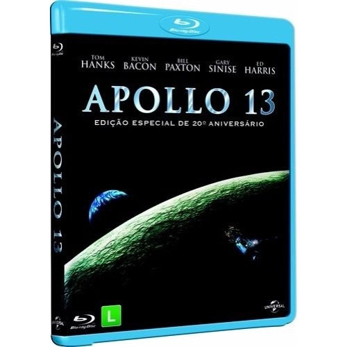 Blu-ray Apollo 13 20º Aniversario Tom Hanks - Orig & Lacrado