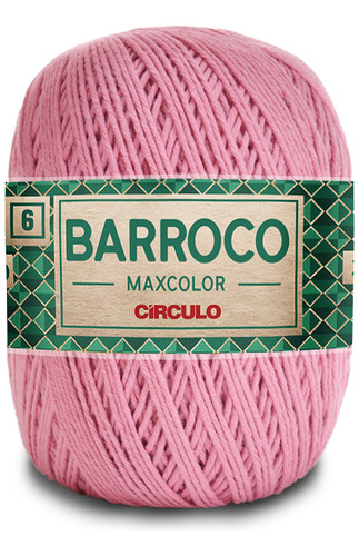 Barroco Maxcolor N6 Circulo 400g 452mts Cor 3390 - QUARTZO