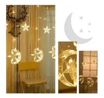 Comprar Luces Led  Media Luna Y Estrellas Decorativas Navidad 3metro