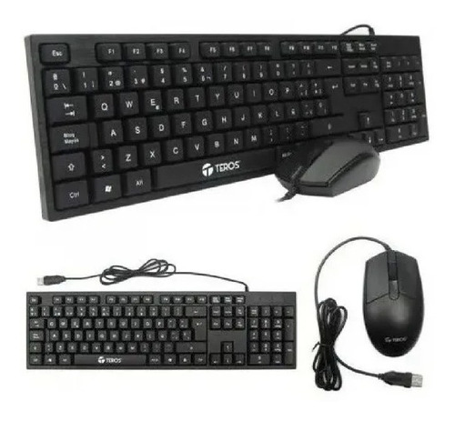 Combo Teros D8700 Teclado Y Mouse