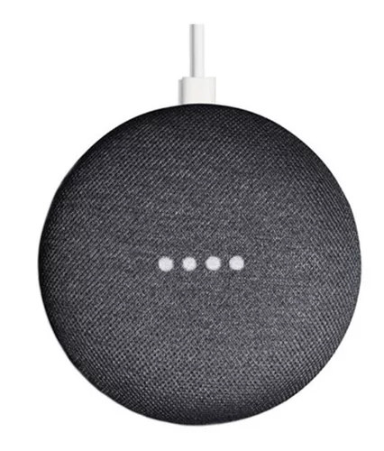 Google Home Mini con asistente virtual Google Assistant charcoal 110V/220V