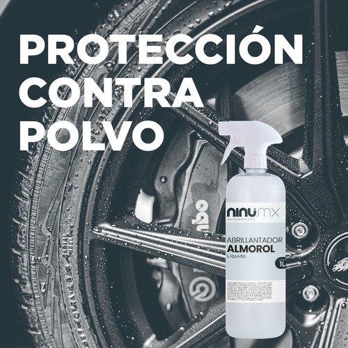 Imagen 3 de 6 de Abrillantador Almorol Autos Ninu 1 Litro Con Atomizador