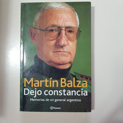 Dejo Constancia  Balza,martin