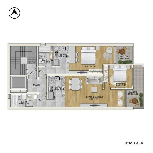 Imagen 14 de 27 de Oficina En Venta - Abasto, Rosario