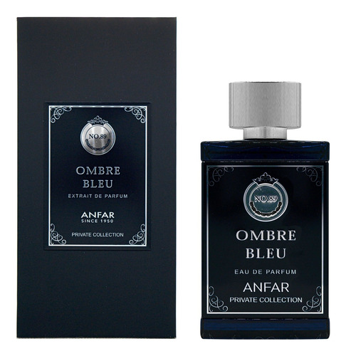 Perfume Ombre Bleu Extrait De Parfum Anfar Sice 1950 Origina