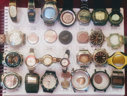 Lote 9 Sucatas Casio E Outros- Máquina Do Tempo (Usado)
