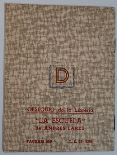 Imagen 7 de 7 de Cuadernos Antiguos 3 Mini Publicitarios Lote X 3 Ro 288