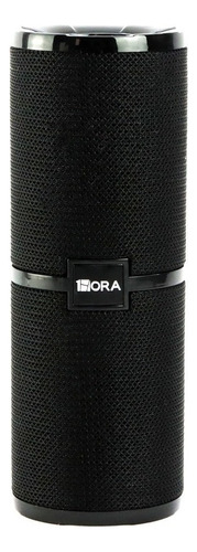 Alto-falante Bluetooth portátil, alto-falante sem fio BOC060 Bluetooth 5.1 de 1 hora com reprodução de som estéreo HD sem usar as mãos, AUX/Micro SD/TF/USB de 3,5 mm, preto