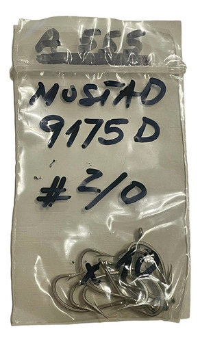 Anzuelos Mustad 9175 #2/0 X 10u Atado Moscas Pesca