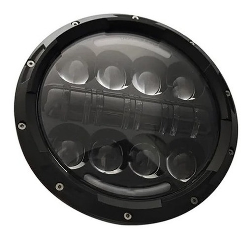Imagen 7 de 7 de Faro De Auto Moto 7 Pulgadas Redondo Led Conduccion