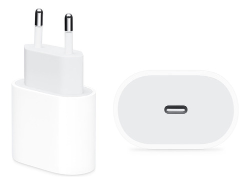 Cargador Apple 20w Tipo C iPhone 15 + Cable Usb C-c Original