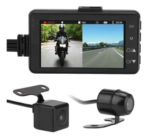 Cámara Dvr Para Motocicleta, Grabadora De Vídeo 1080p, Cámar