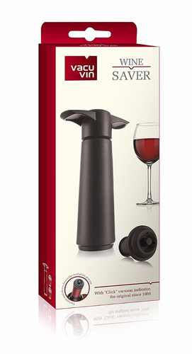 Bomba De Vacio Y 2 Tapones Vacuvin Vino Importado Holanda