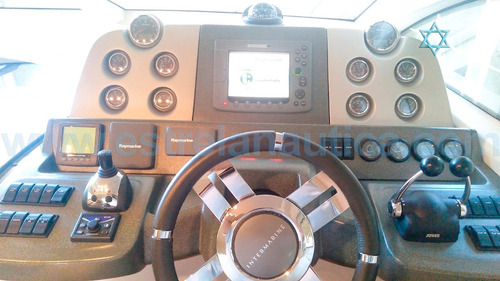 Imagem 11 de 14 de Lancha Intermarine 480 Full Barco Iate Ferreti Azimut Axtor