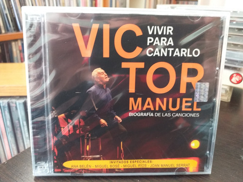 Cd Victor Manuel/  Vivir Para Contarlo