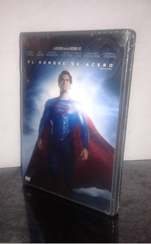 Superman El Hombre De Acero Dvd Nacional Nuevo Man Of Steel