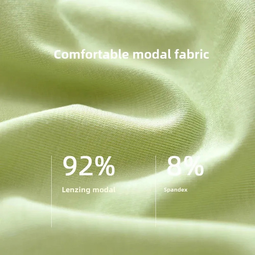 Pantalones Bóxer De Cintura Media De Tela Modal Para Hombre