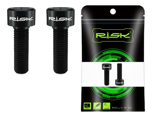 Tornillos De Cigüeñal Risk M6 X 18 Mm Para Bicicleta De Mont