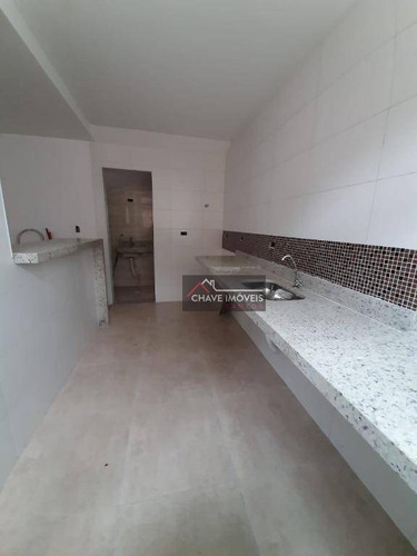 Imagem 16 de 30 de Sobreposta Recém Construída, Com 2 Dormitórios Suítes, 2 Vagas À Venda, 90 M² Por R$ 477.000 - Marapé - Santos/sp - So0137