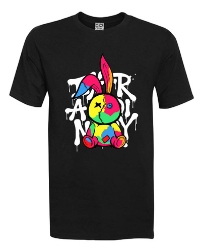 Polera Con Estampado En Dtf - Grafiti Rabit Color - 587