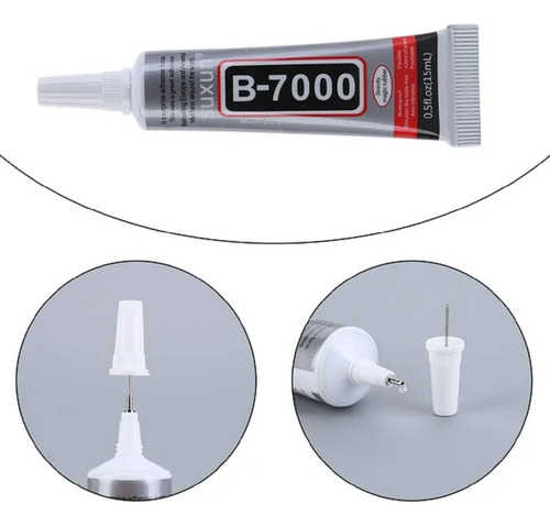 10pz Pegamento Adhesivo B7000 Multiusos 15ml Celular