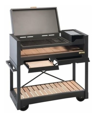 Imagen 2 de 3 de Parrilla A Leña Gaucha Tromen 125x114.6x53 93kg
