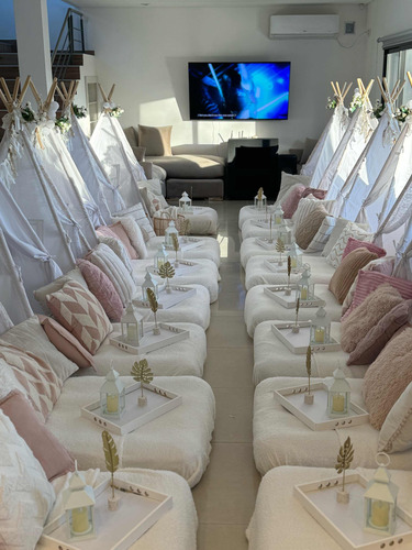 Pijama Party Carpas Tipis Alquiler