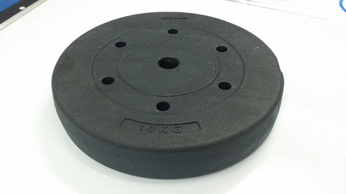 Pesa 10 Kg Para Mancuernas Y Barras. Discos Gimnasia Alterof