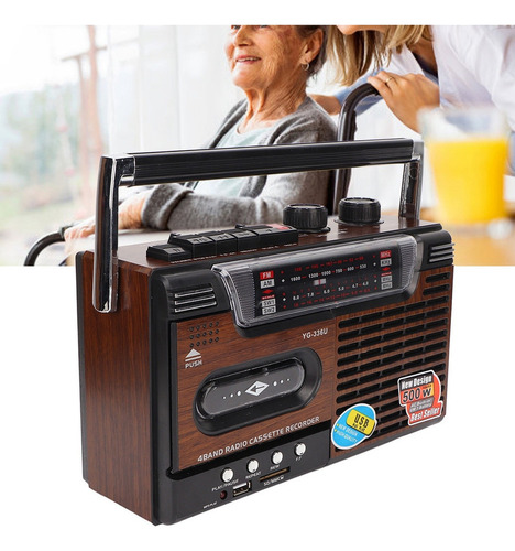 Reproductor De Casetes Portátil, Am Fm Radio Strong