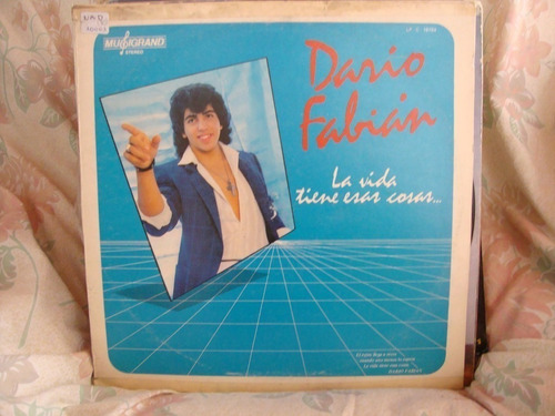 Vinilo Dario Fabian La Vida Tiene Esas Cosas C3